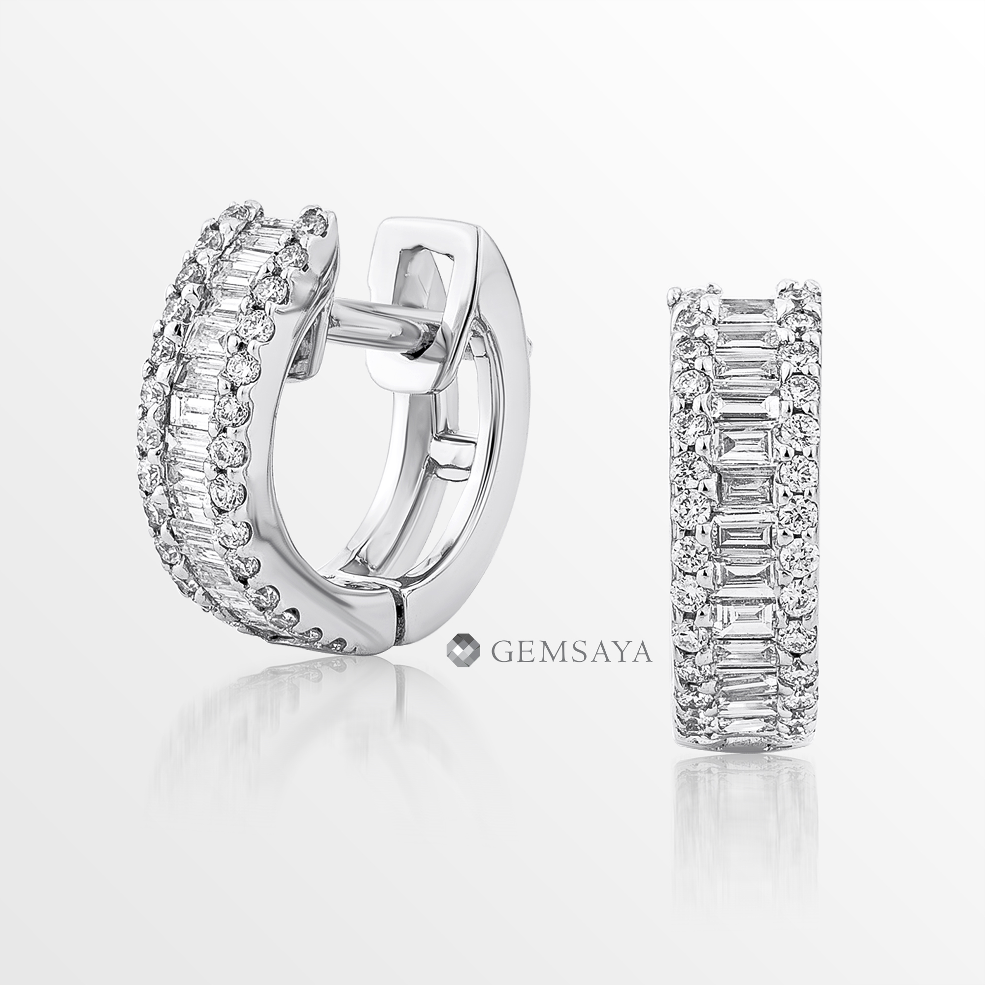 ต่างหูเพชร E1061