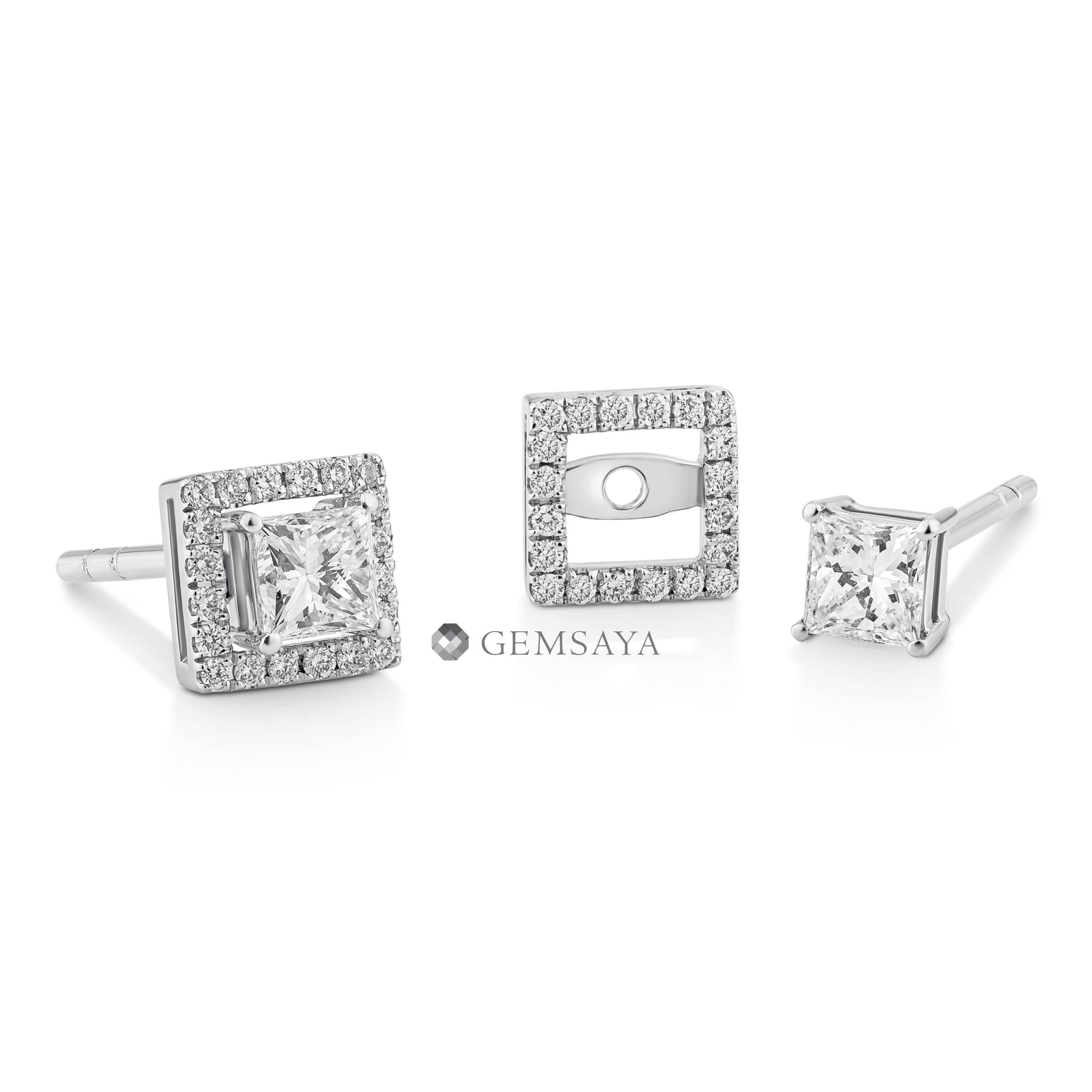 ต่างหูเพชร