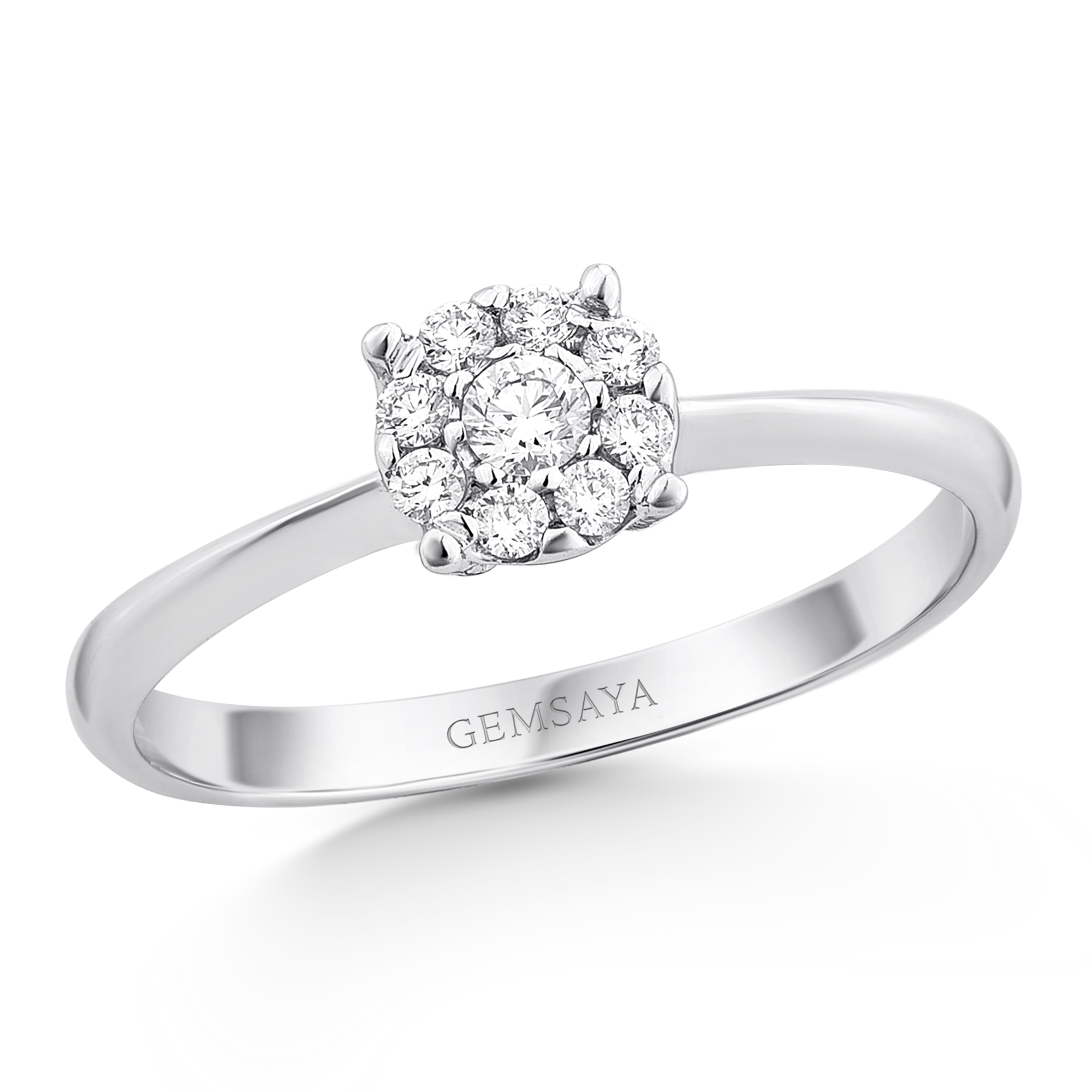 แหวนเพชร R9005 (9K)